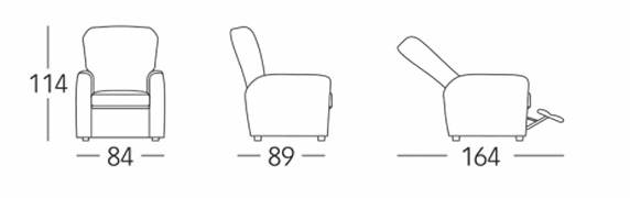 dimensioni modello 604